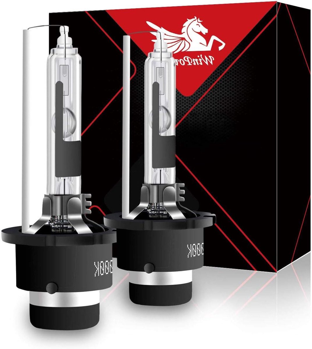 Xenon Koplamp Lamp - HID Vervangingsset - Auto Verlichting Verbeteren - 6000K Wit Licht - 35W - Wit