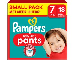 Pampers - Baby Dry Pants - Maat 7 - Small Pack - 18 stuks - 17+KG