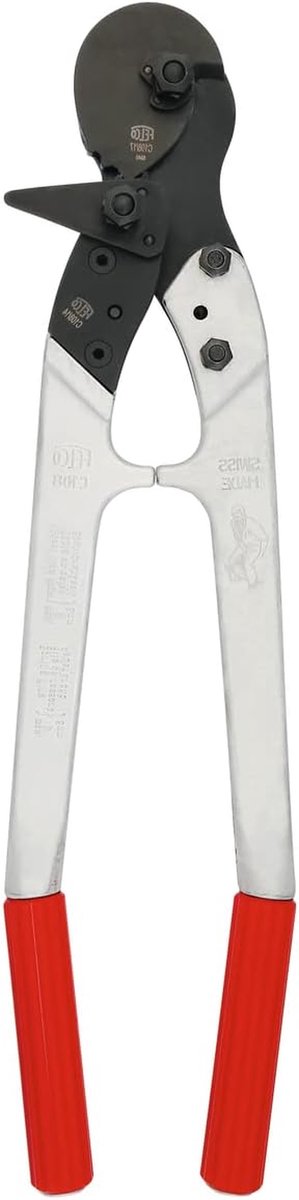 Kabelschaar - Kniptang Draad - Kabel Doorsnijden - Driehoekig Snijsysteem - 560 mm - Rood/Zilver