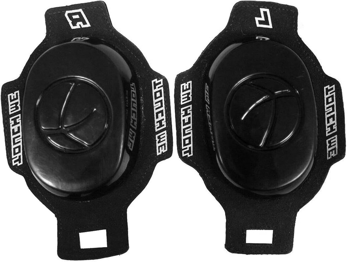 Motor Kniebeschermers - Knie sliders - Motorracen - Ergonomisch ontwerp - Niet gespecificeerd - Zwart