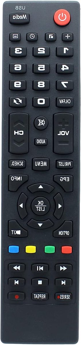 Universele Vervangende Afstandsbediening voor TEAC Televisies