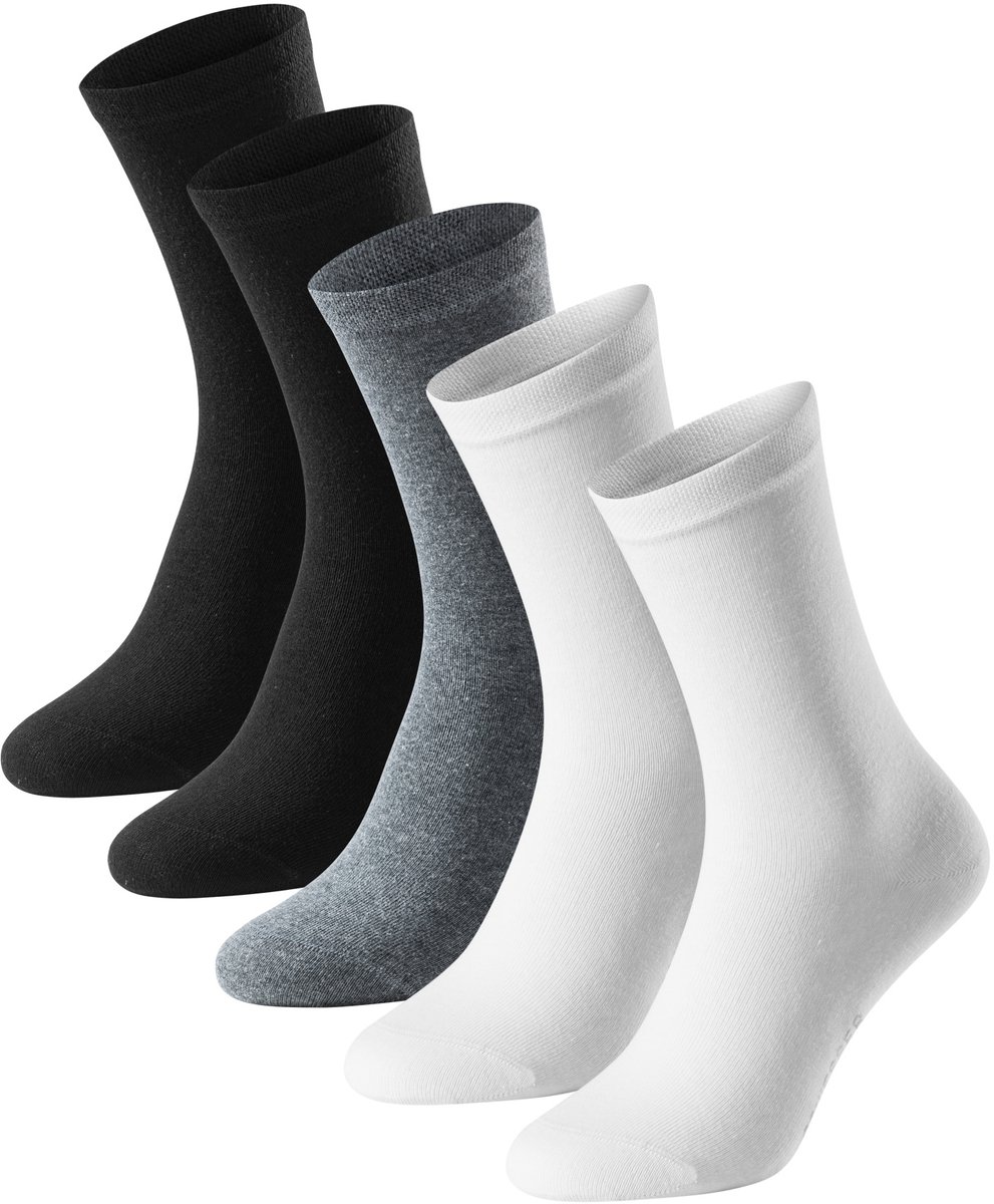 Schiesser dames bluebird 5P sokken multi