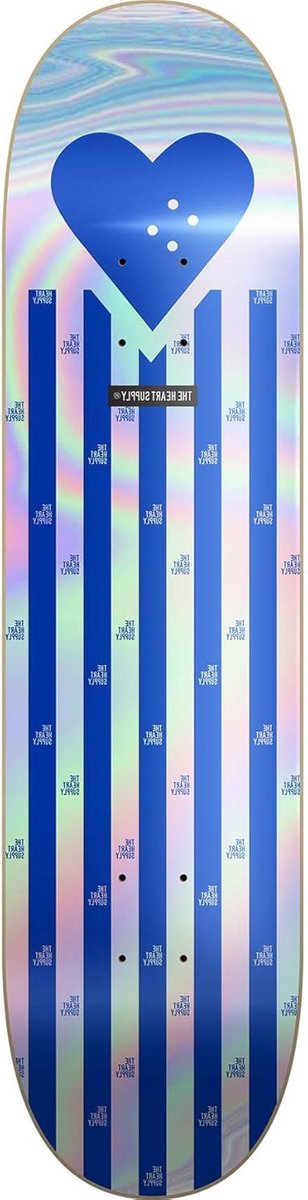 Skateboard Deck Plank Street Skate 7-laags Esdoorn 8.25 Inch Gestreept