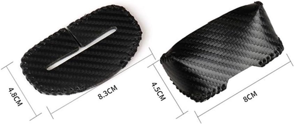 Veiligheidsgordel Gesp Beschermhoes 4 Stuks Kunstleer Auto Interieur Veiligheidsgordelgespen Clip Bescherming Voor Veiligheidsgordelgesp Auto Decoratieve Interieur Producten Autostoelen