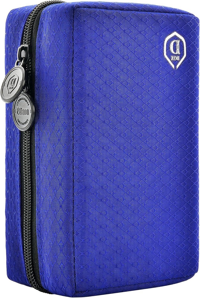 Dubbele Darttas - Dart Pouch - Darts Opbergen - Ruimte voor twee sets - 180 mm - Zwart