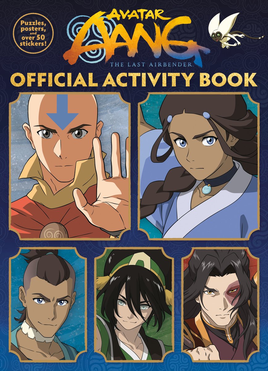 Avatar Aang, The Last Airbender, Official Activity Book