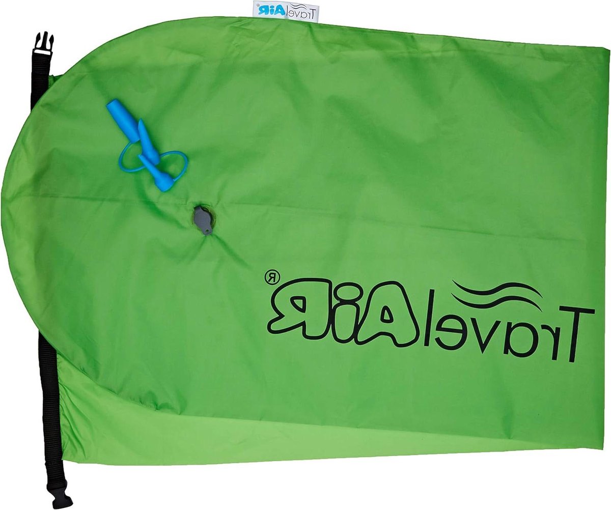 Luchtpomp Travel Air - Luchtbed Pomp - Opblaasbare Artikelen Vullen - Zeer Efficiënt - 100 Liter - Blauw