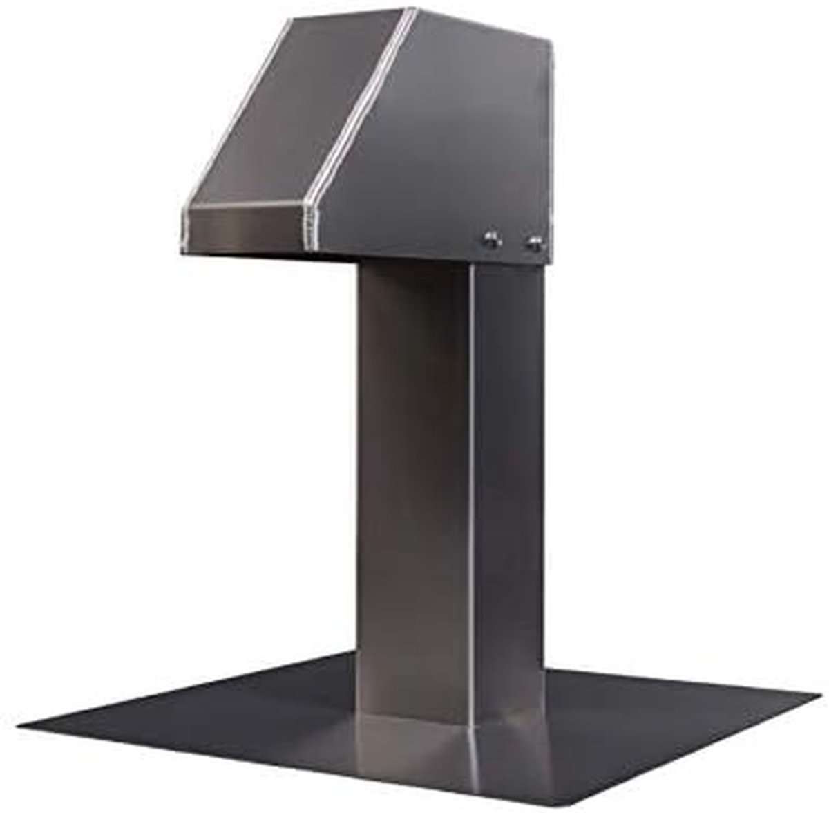 Dakdoorvoer Aluminium - Kabeldoorvoer Plat Dak - Leidingen Doorvoeren - Corrosiebestendig Regenbestendig - 80 x 80 cm - Aluminium