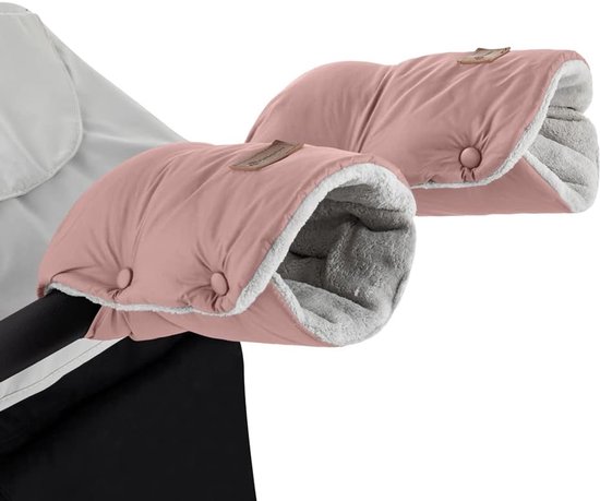 Voetenzak Kinderwagen - Baby Slaapzak - Warm Blijven - 3-in-1 Verstelbaar - 110 cm Lang - Oudroze — afbeelding 4