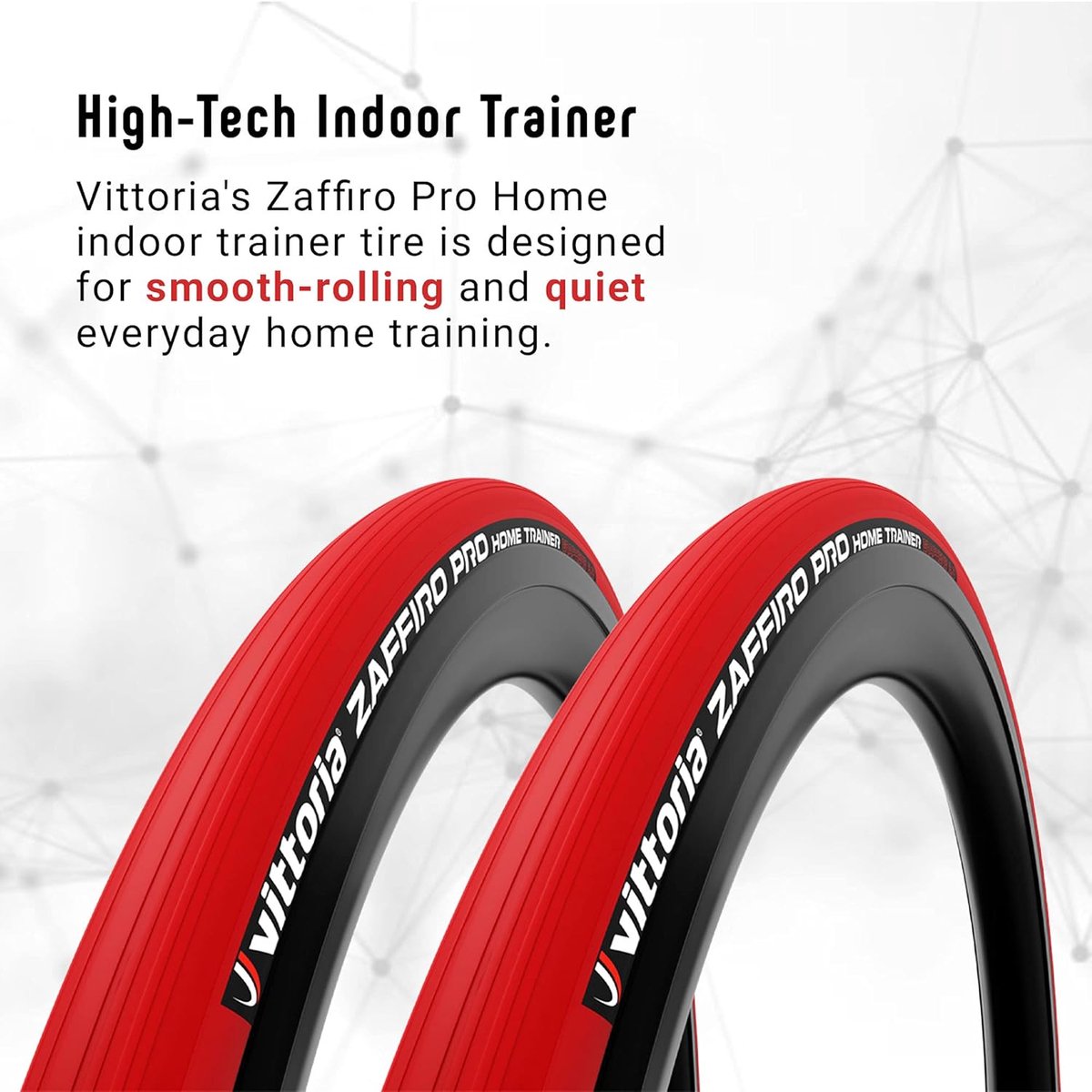 Indoor Trainer Band - Fietsband Hometrainer - Stil Trainen - Hitte Dispersie - 29x1.35 - Rood
