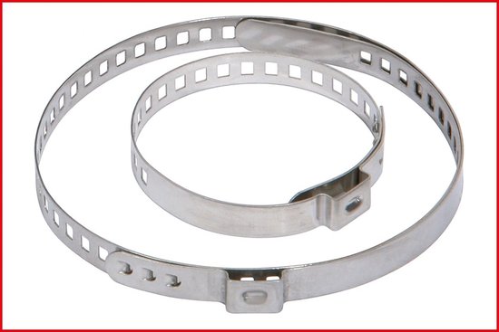 Slangklemtang - O-Clip Tang Klem - Slangen Klemmen - Met 3/8" Aandrijving - 240mm - Chroom — afbeelding 4