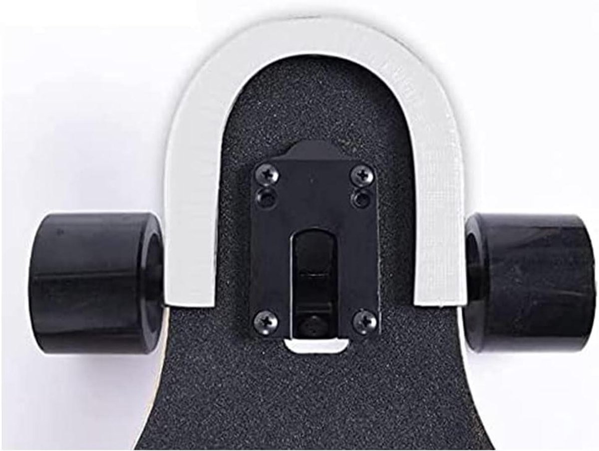 Skateboard Neusbeschermers - Longboard Randbescherming - Deck Beschermen - Schokbestendig Rubber - 30.5 cm - Zwart