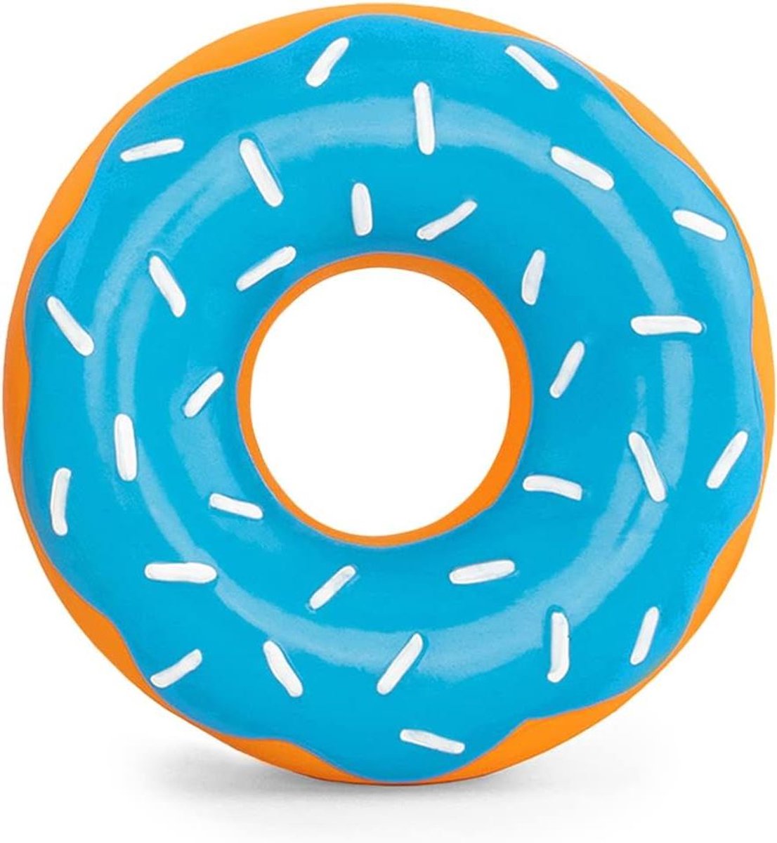 Hondenspeeltje Latex - Kauwspeeltje Hond - Interactief Spelen - Bosbessengeur - 155 cm - Blauw