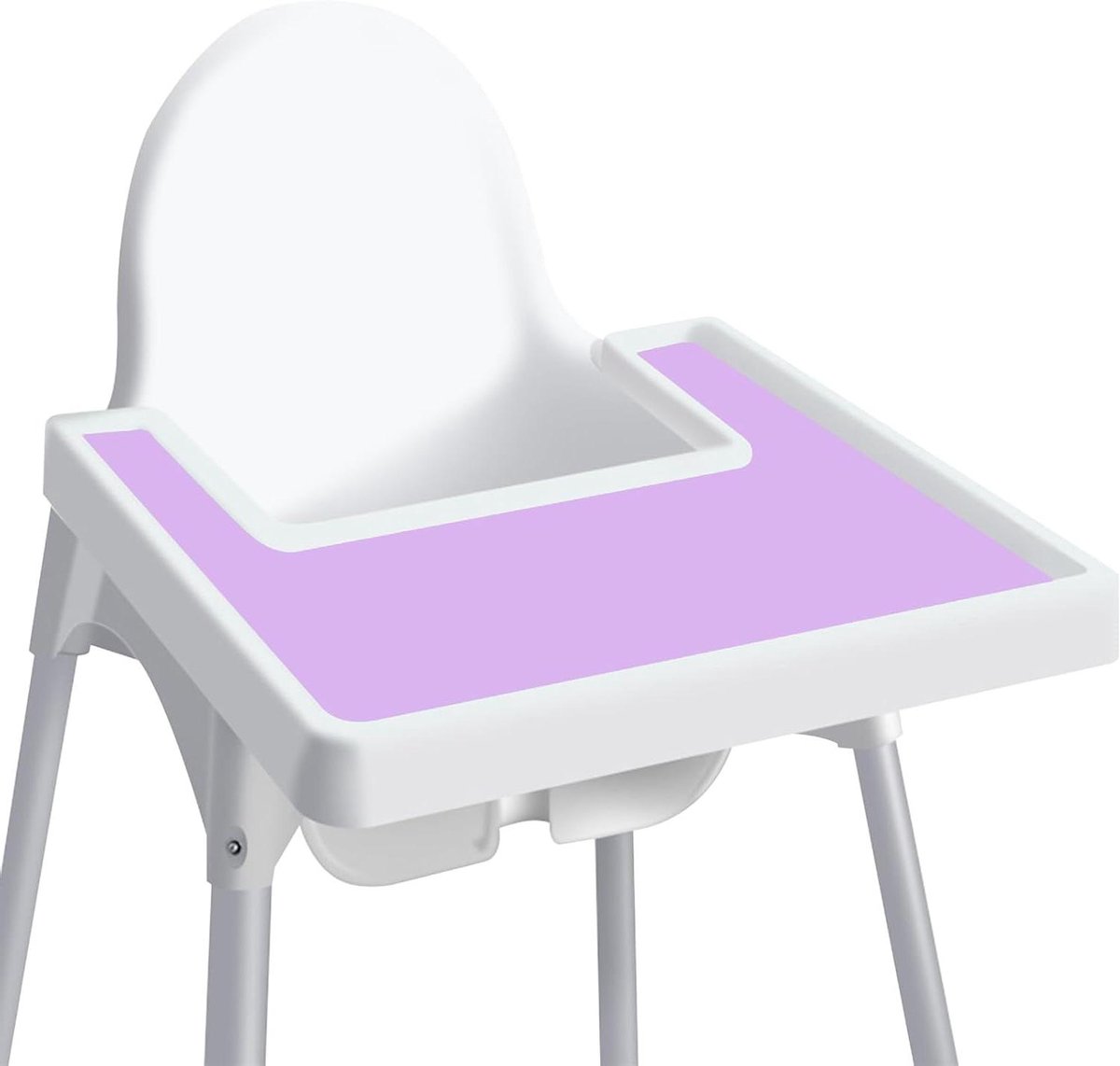 Kinderstoel Placemat - Stoel Onderlegger - Eten Beschermen - Vlekbestendig Antislip - 38 x 38 cm - Taro