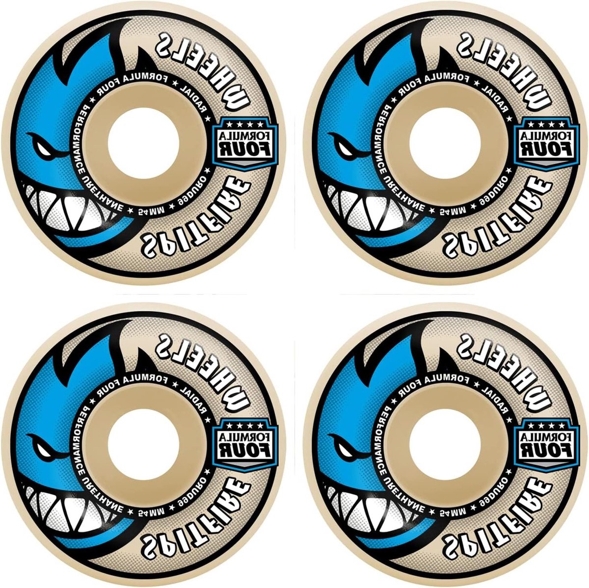 Skateboard Wielen Wielenset Skateboard Skateboarden Duurzaam Urethaan 54 mm Naturel