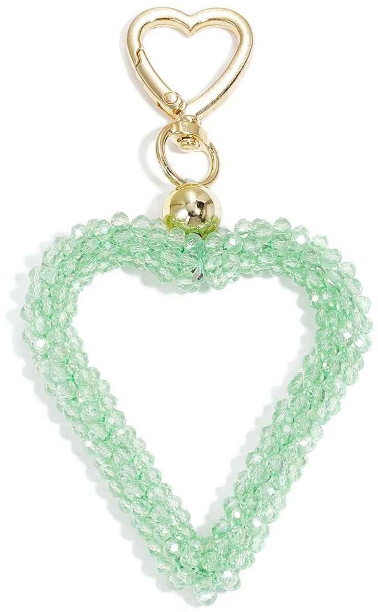 Keychain Heart Casual Crystal Daily Accessories