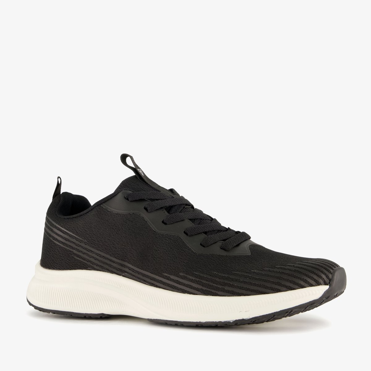 Osaga heren sportschoenen zwart wit - Maat 46 - Uitneembare zool