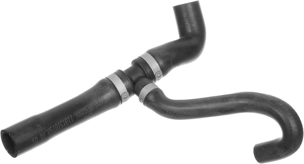 Koelslang - Radiatorslang Onder - Motoronderhoud - EPDM Synthetisch Rubber - 29 x 21 x 3 cm - Zwart