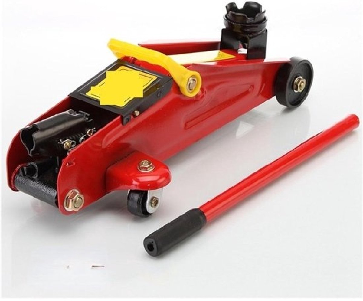 Hydraulische Krik - Autokrik Krik - Auto Onderhoud - Horizontaal Ontwerp - 2T Draagvermogen - One Color