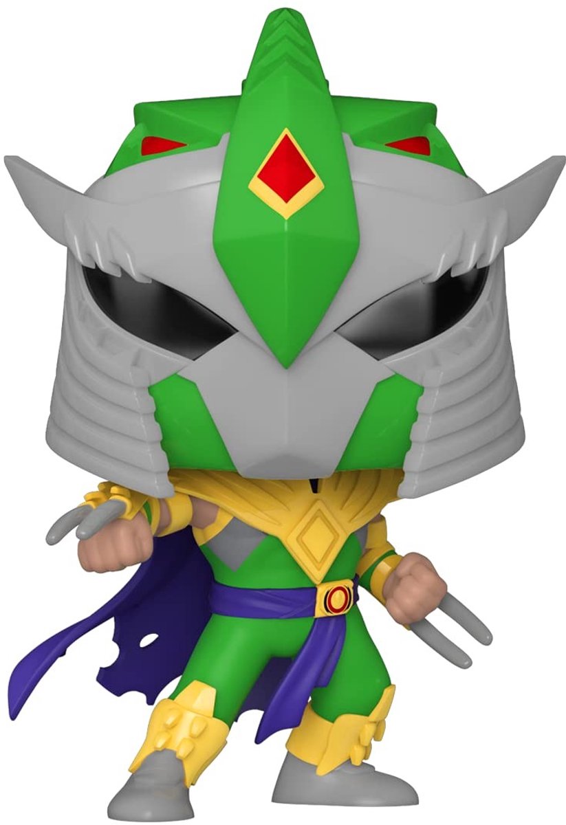 Shredder als Green Ranger - 17 cm vinyl figuur
