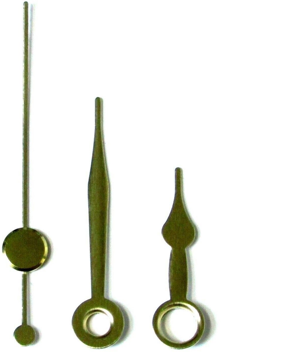 Quartz Klok Wijzers - Goud - 36mm