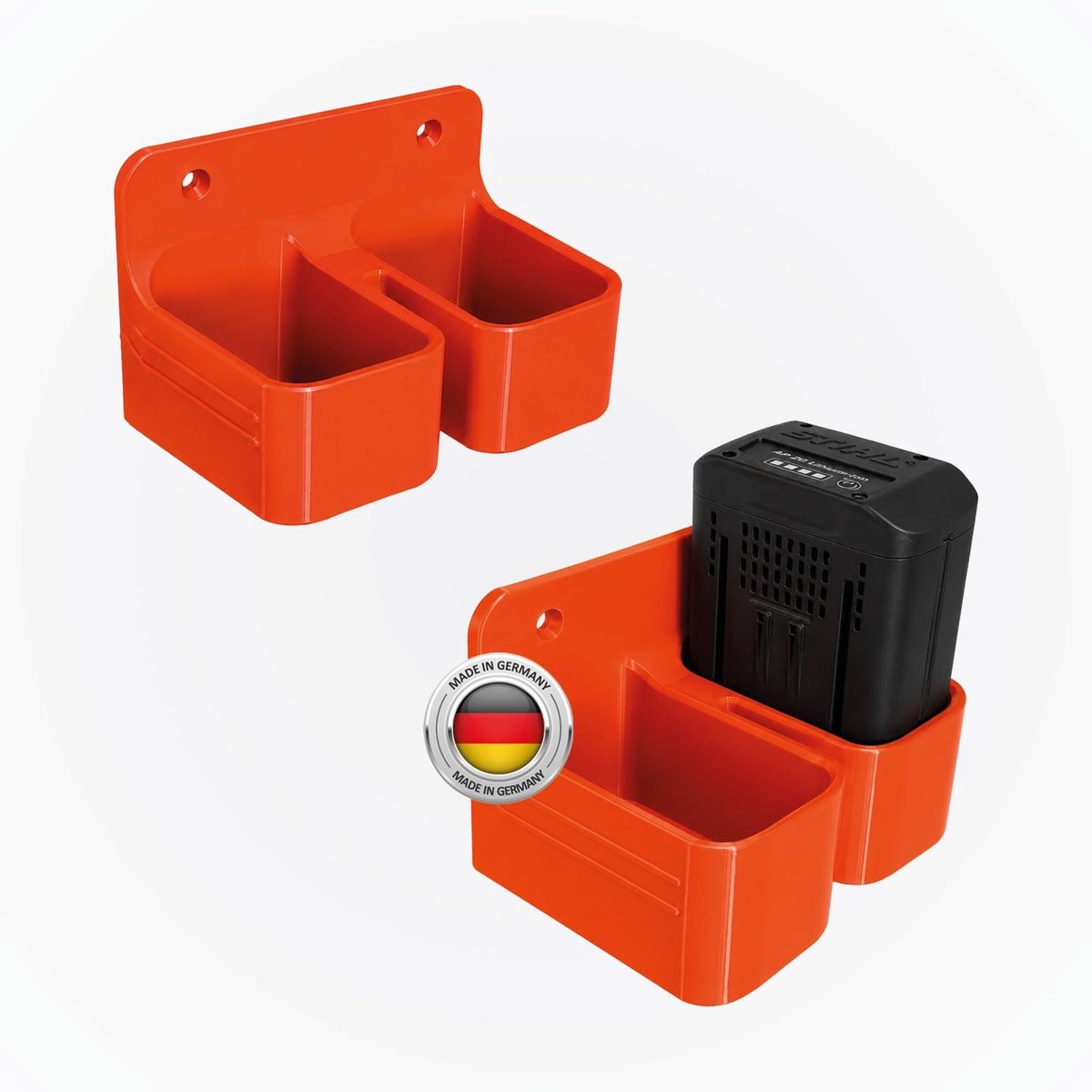 Accuhouder voor AP batterijen - 2 stuks
