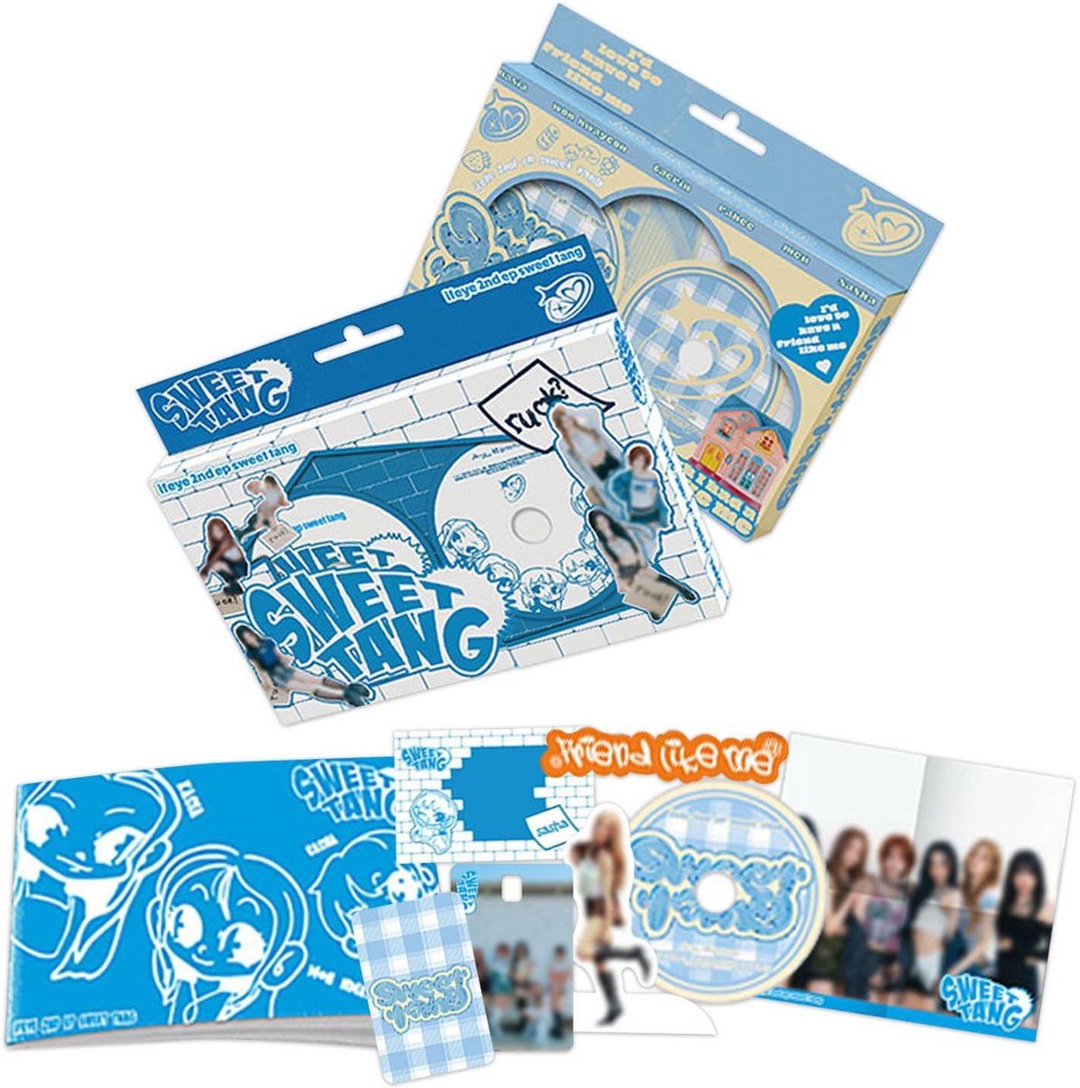 2e EP Album Photoboek + Photo Card + Lenticular Message + Track Sticker + Poster