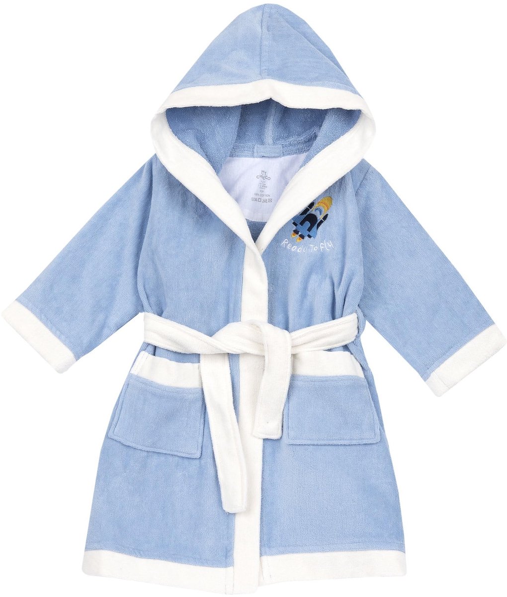 Badjas voor kinderen - Blauw - 24 maanden