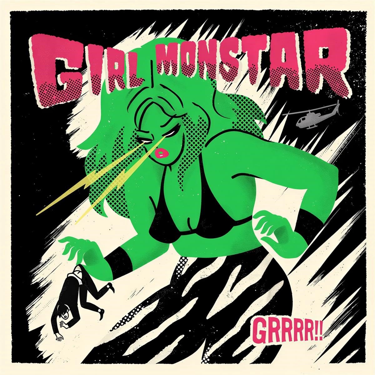 Girl Monstar - Grrr!! (CD)