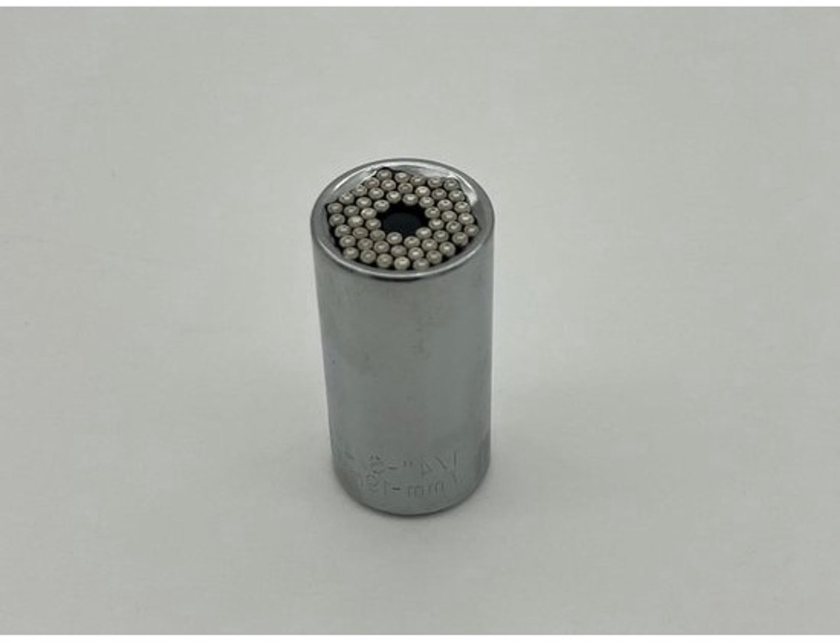 Universele Dopsleutel - Gripper Sleutel - Moeren Losdraaien - 54 Veerstiften - 7-19 mm - Metaal