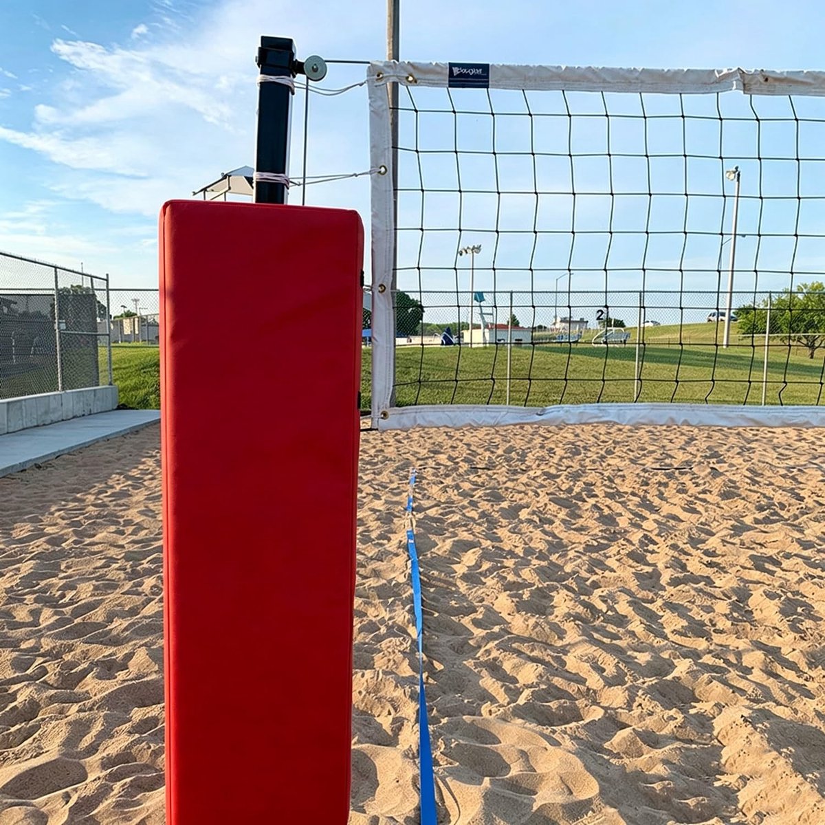 Basketbalpaal Bescherming Vierkante - Schokbestendig - Hoogte 180 cm