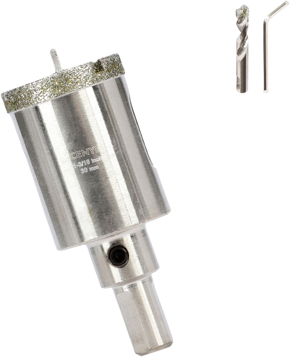 Diamant Boorbit 30mm - Voor Keramiek en Glas