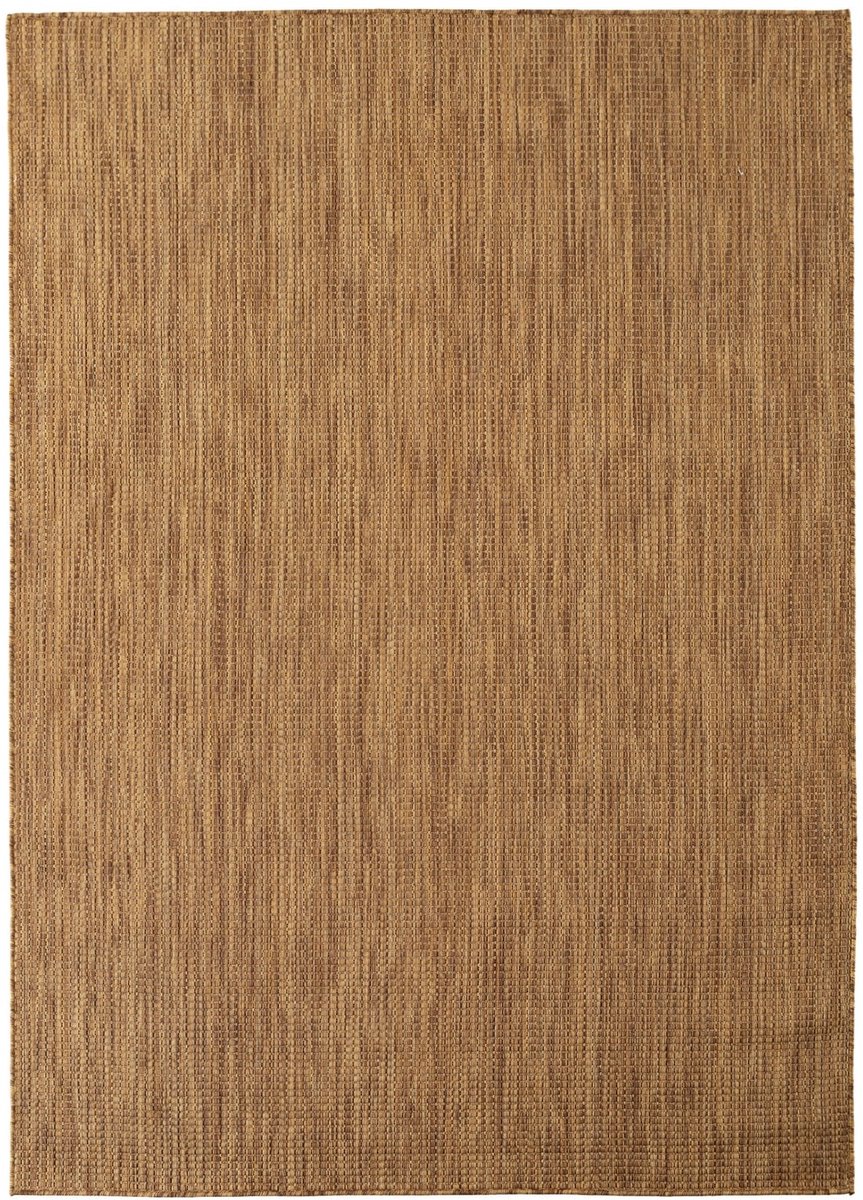 Dutch XXL Buitenkleed | Mira | Raster | Bruin | 240x340 cm | Buitentapijt | Tuintapijt