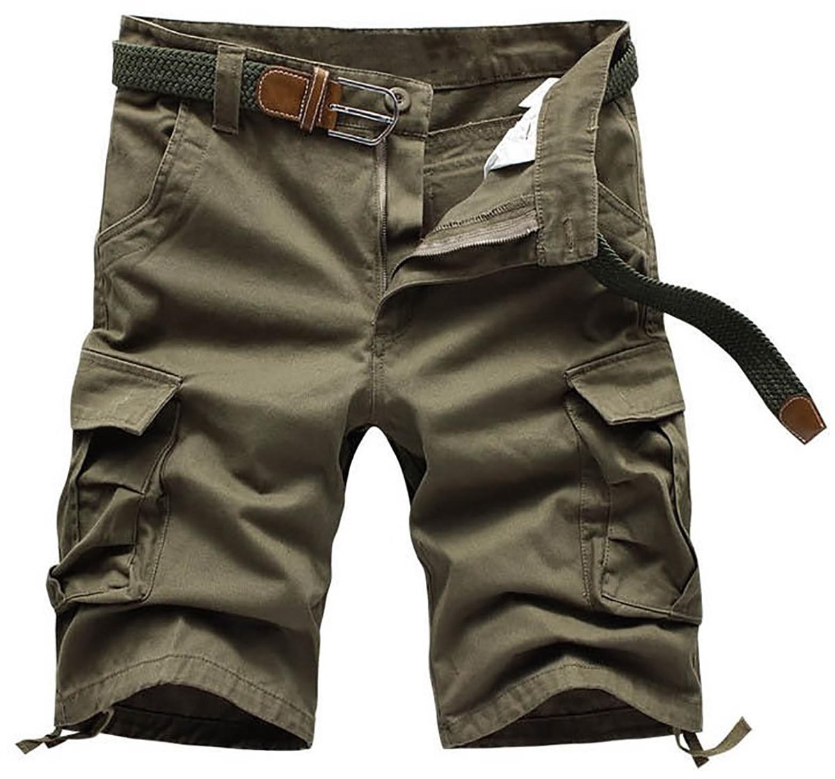 Cargoshorts - Sneldrogend en Ademend - Geel - Maat 44 W