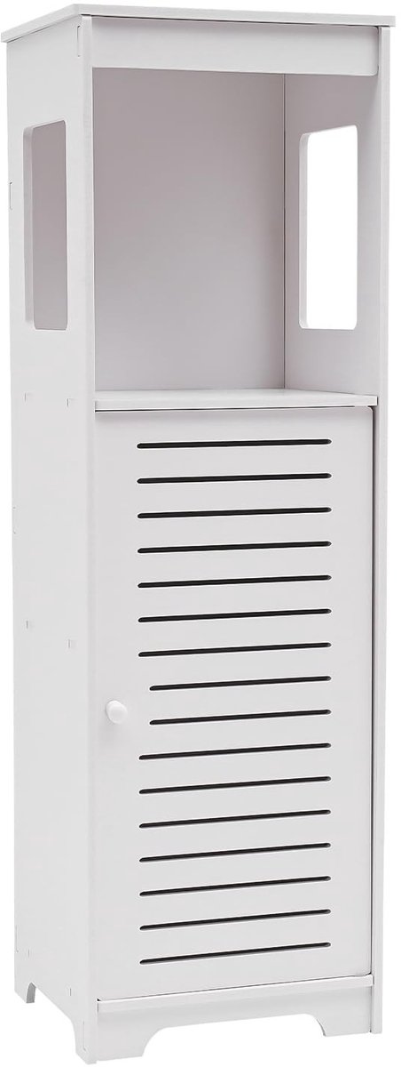 Vloerkast met 4 Compartimenten - 90 cm Hoogte