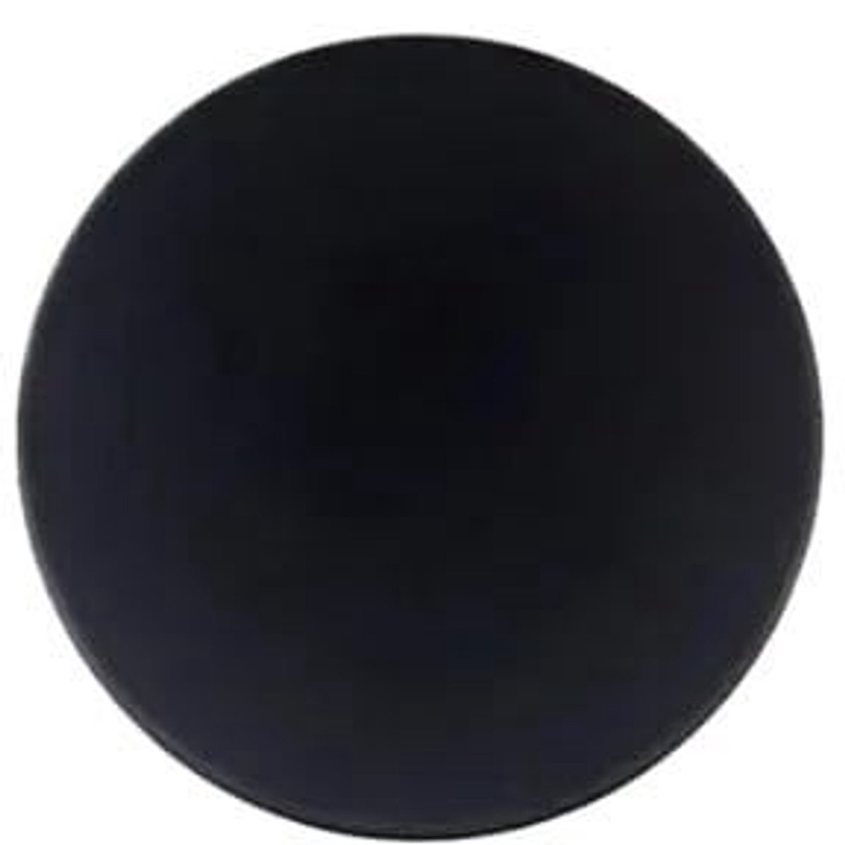 Deurstopper Vloer - Siliconen, Zelfklevend, Rond, Zwart - 5 Stuks