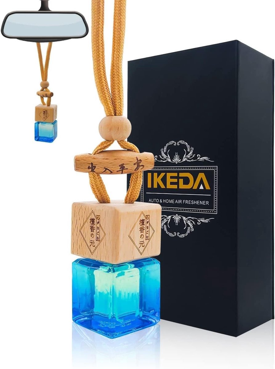 Auto Luchtverfrisser - Hangende Aroma Diffuser met Echte Olie - Vanille