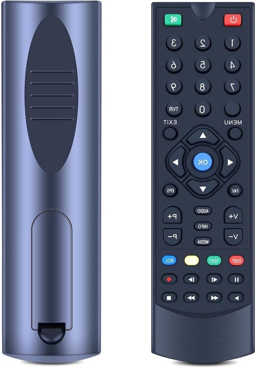 Vervangende Afstandsbediening - Universele Controller - TV Bediening - Direct Klaar Voor Gebruik - 9 x 4 x 2 cm