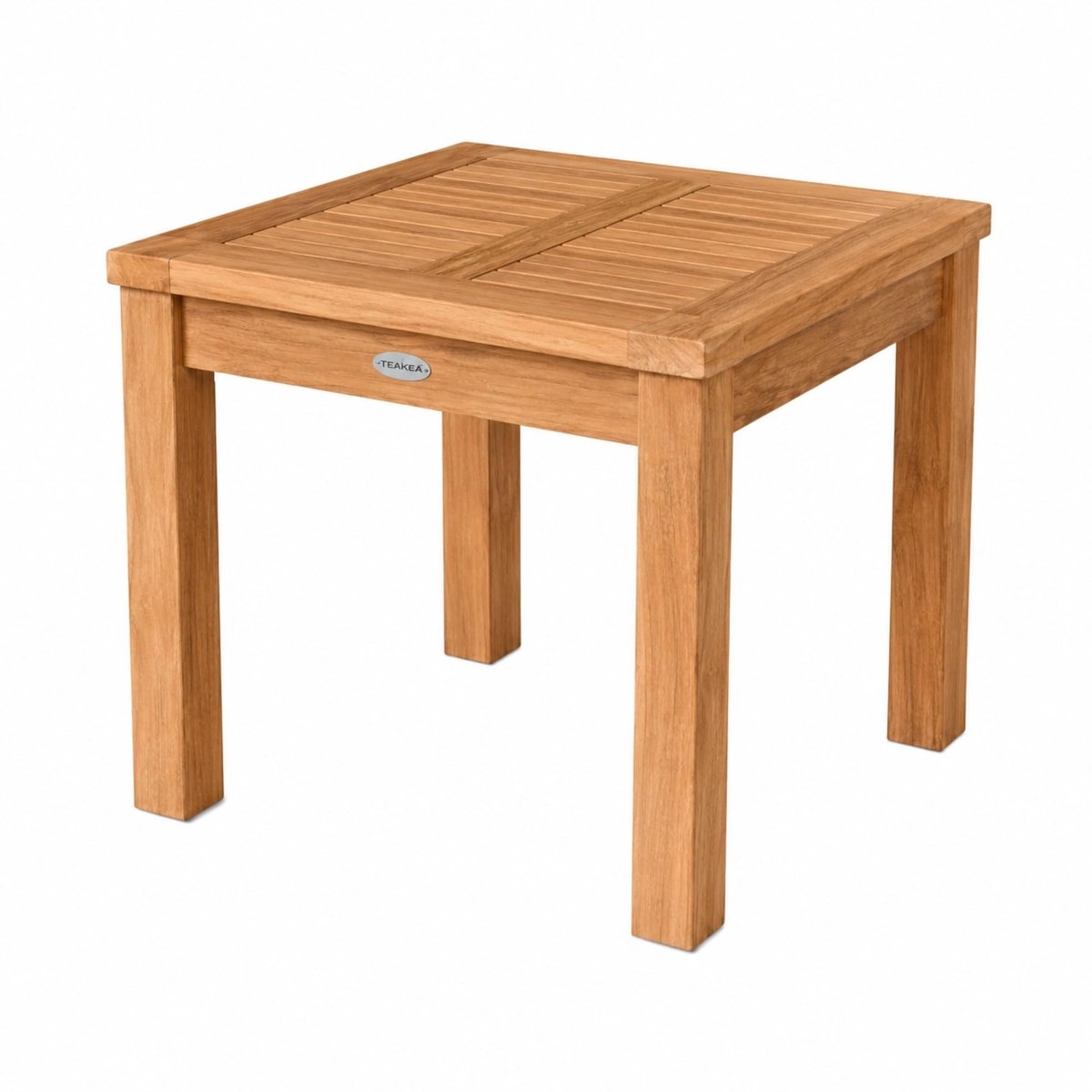 Tuin Side Table - Vierkant - Natuurlijk Teak 50x50x45cm
