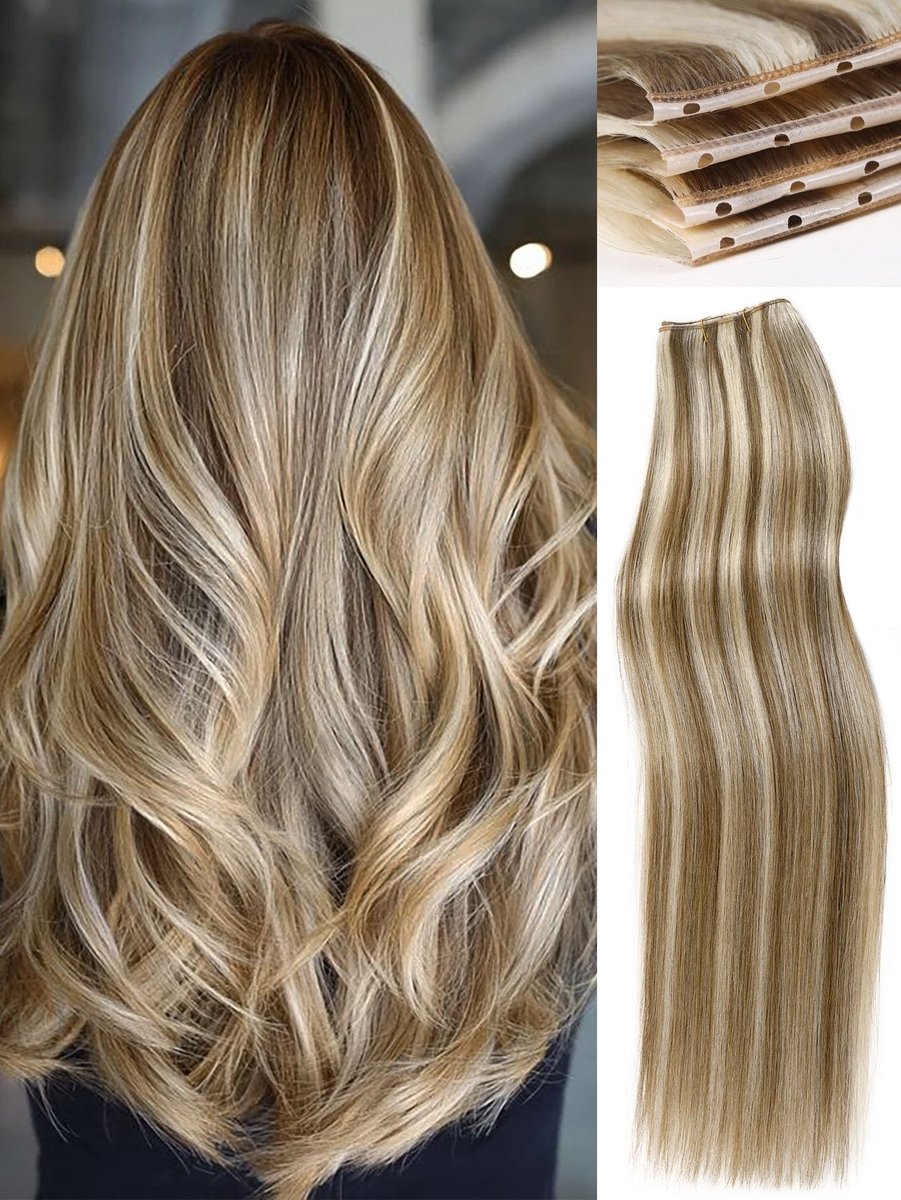 Herbruikbare Haarextensions - 18 Inch voor Volume