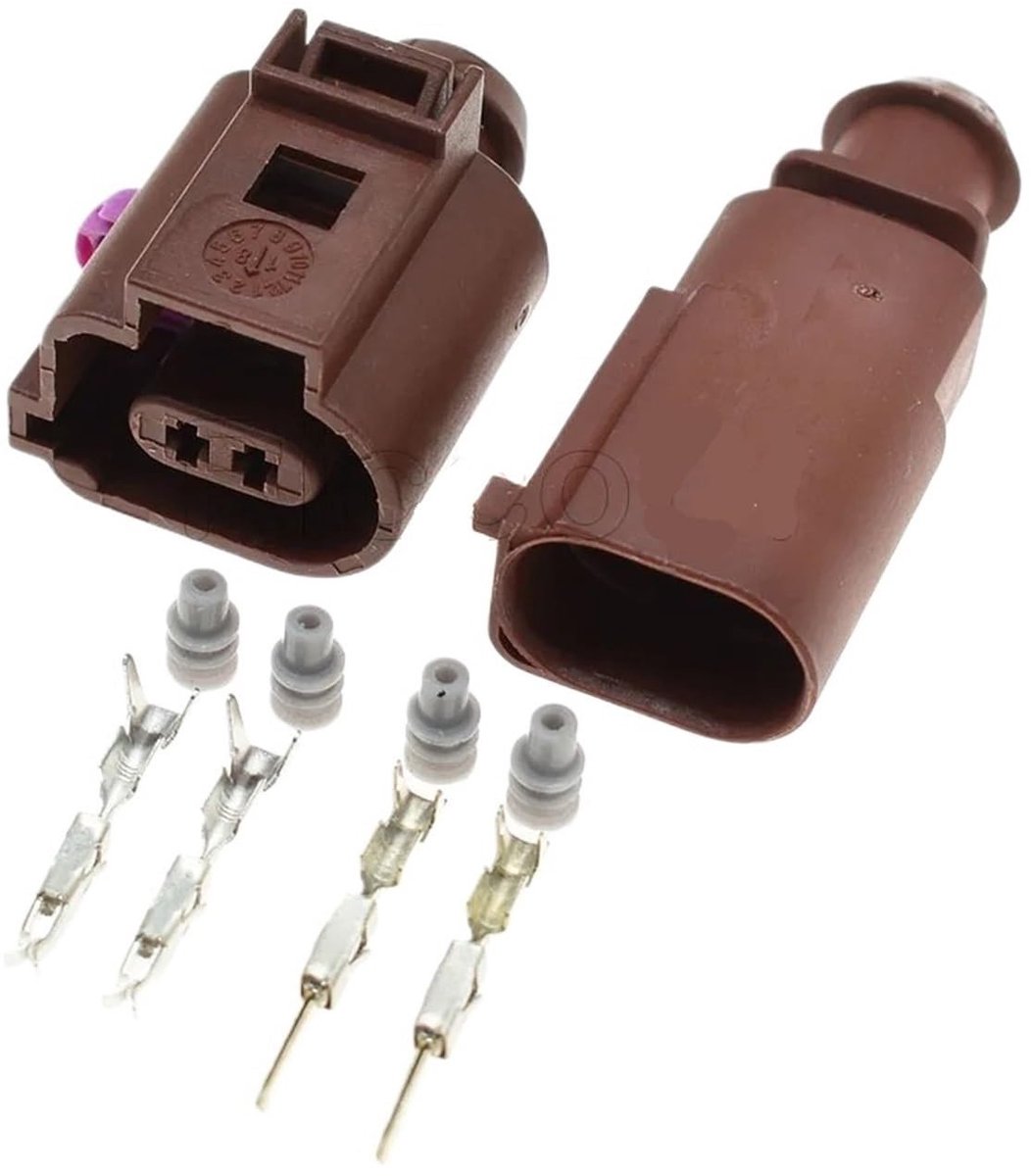 2 Pin Way Group Connector Set voor Auto - 20 Sets Waterproof