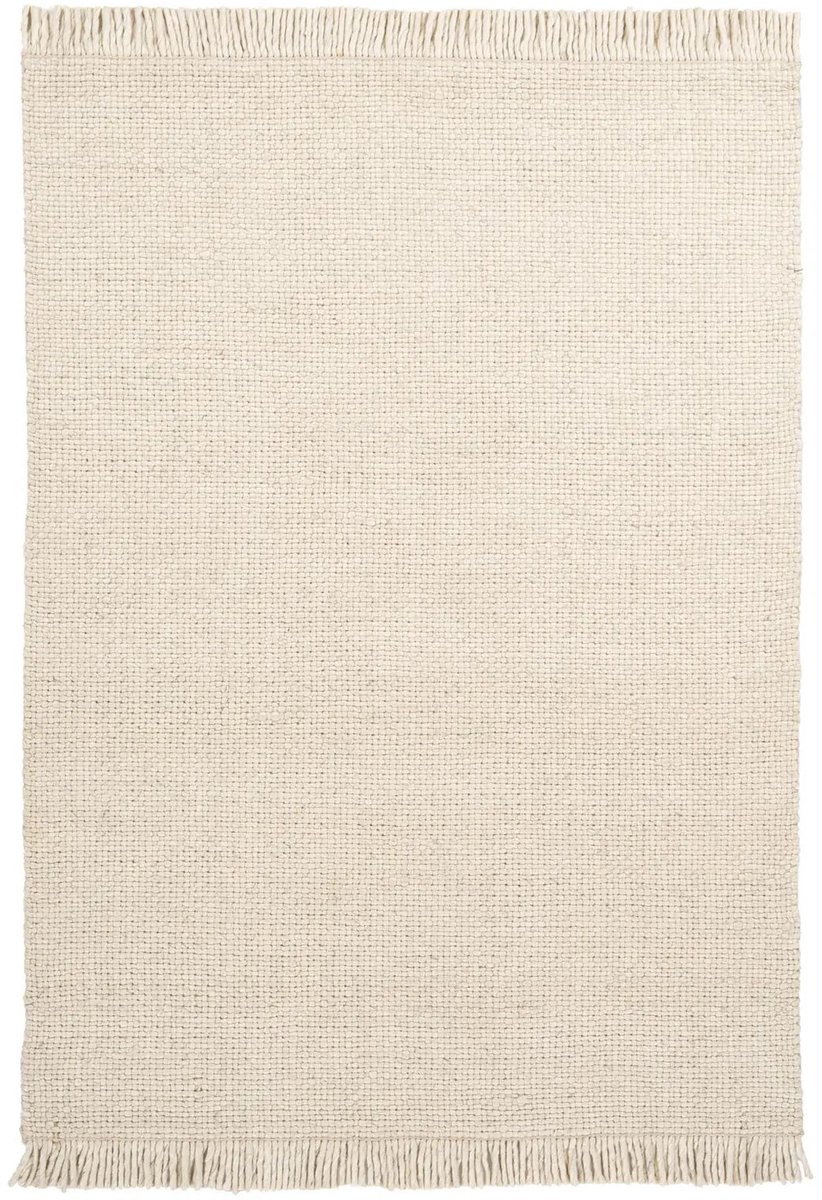 Dutch XXL Wollen Vloerkleed | Tapijt | Pixy | Pebble | Crème | 200x290 cm