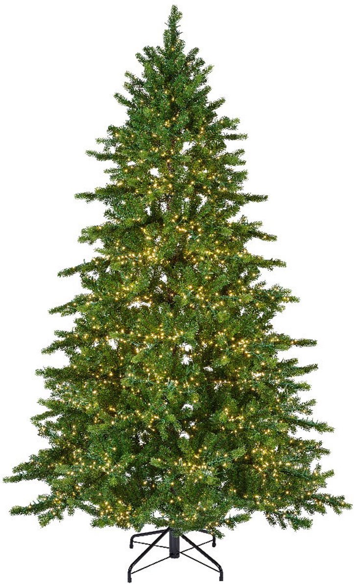Kunstkerstboom Galloway Spruce groen H180 D120 cm met 3000 LED Indo...