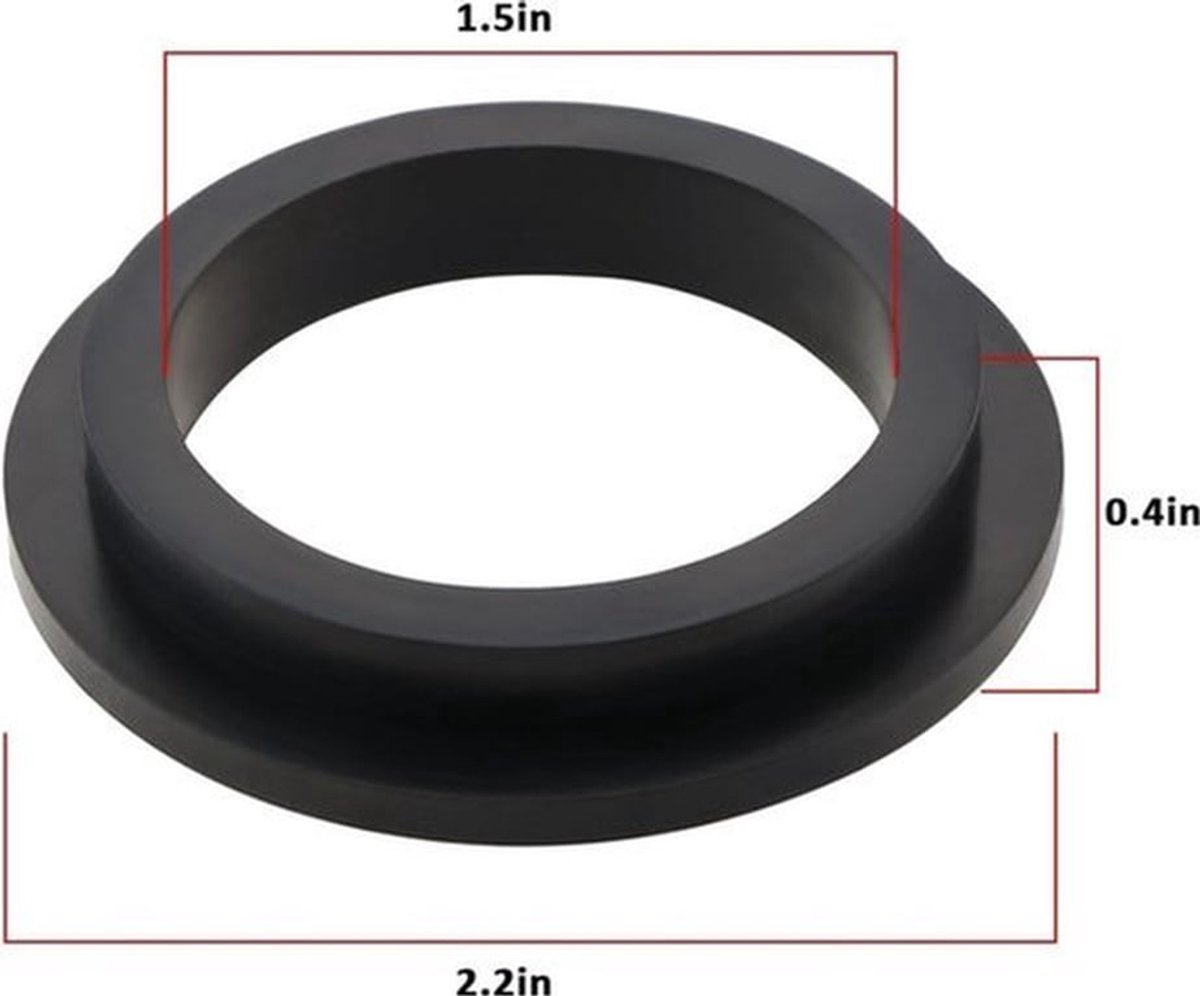Vervangende L-vormige O-ring voor Intex zandfilterpomp 26323CA 26323EH 26331CA 26331EH 26337EH - 5 stuks - 11412 compatibel met zwembadfilterpomp .