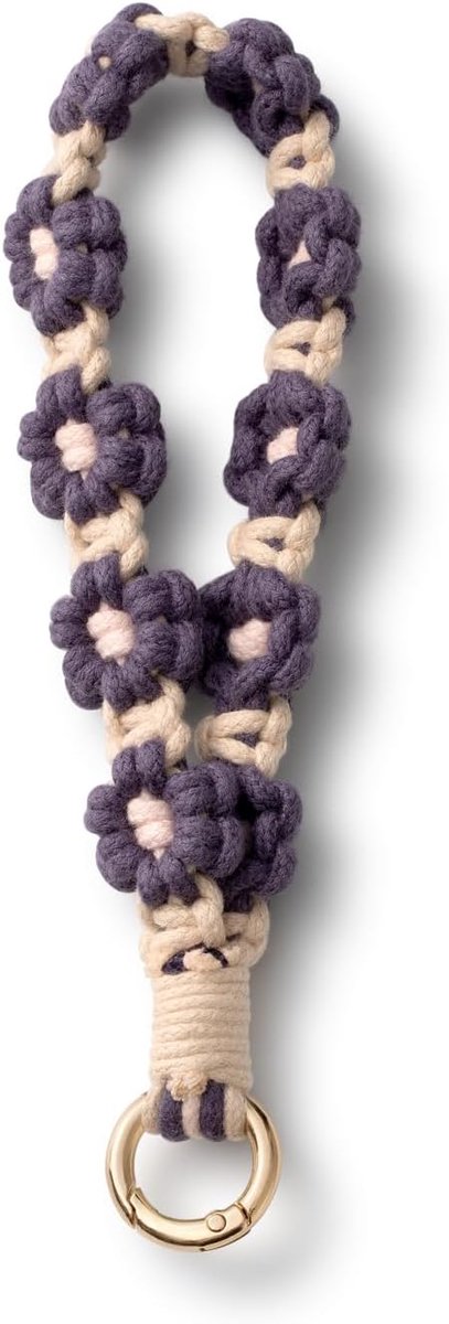 Macrame lint sleutelhanger Lanyard kaart sleutelhanger meisjes cadeau voor vrouw