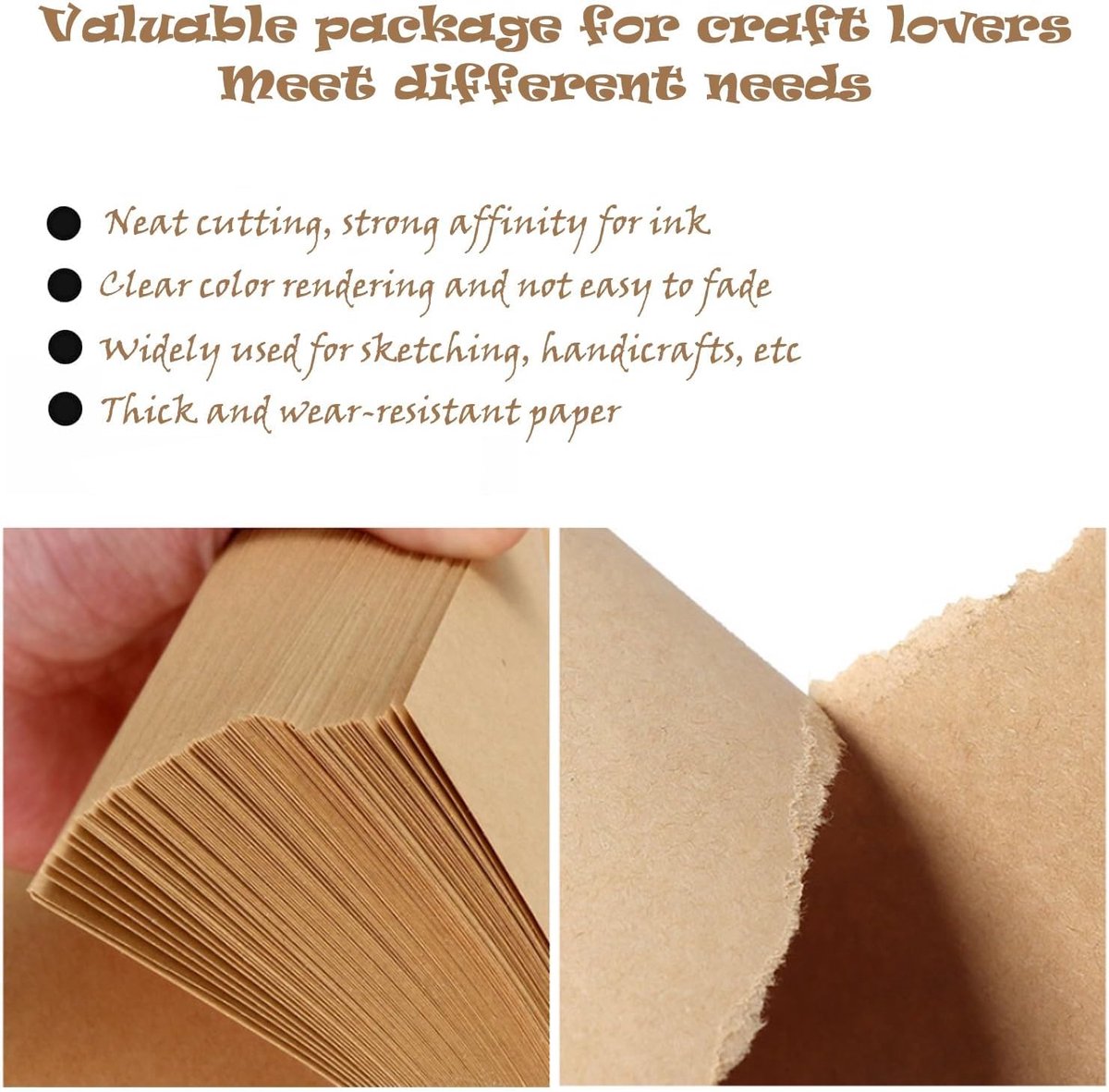 120 stuks bruin gekleurd papier A4, 120 g/m² gekleurd karton bruin papier A4, fotokarton, schaarsnijpapier, knutselpapier voor schilderen, kaarten maken, uitnodigingen, scrapbook, knutselen