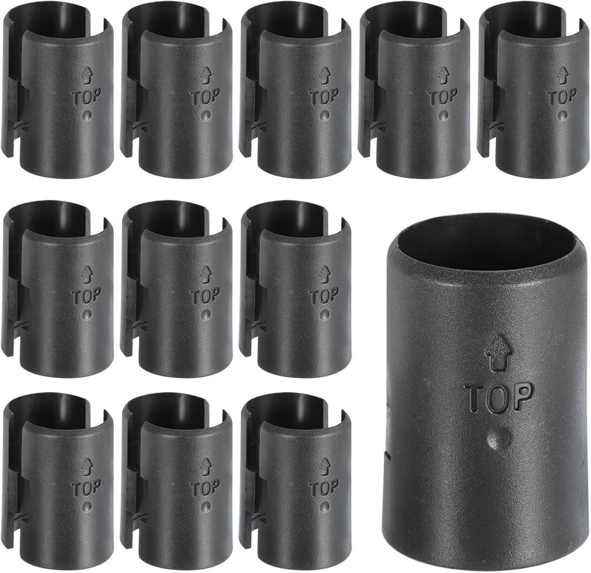 Draadregclips voor 1 inch (25mm) Draadrekken - 24 Stuks