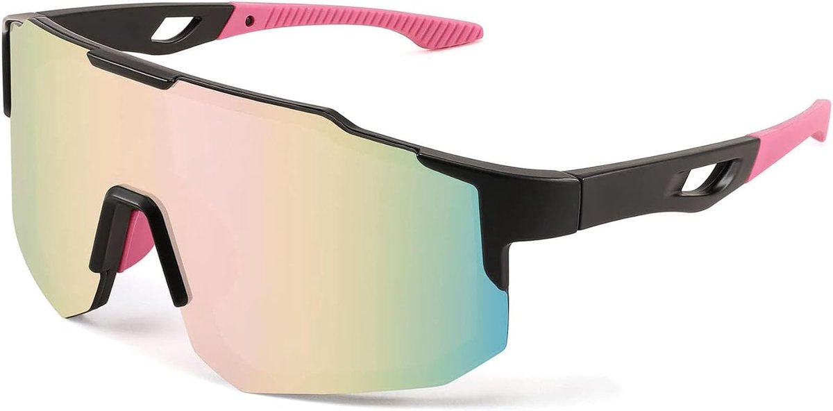 Sportzonnebril Mannen Vrouwen Fietsbril Gespiegelde Sportbril voor MTB Road Bike Biking Lopen Enduro met UV400 Bescherming B2388