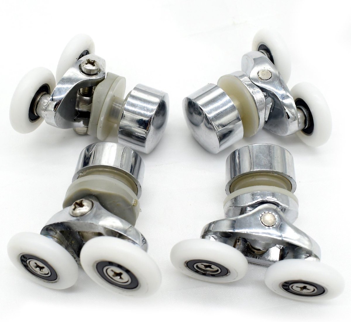 Douche Deur Wielen 25mm Douche Deur Rollen 4 stks (2 top+2 Buttom)