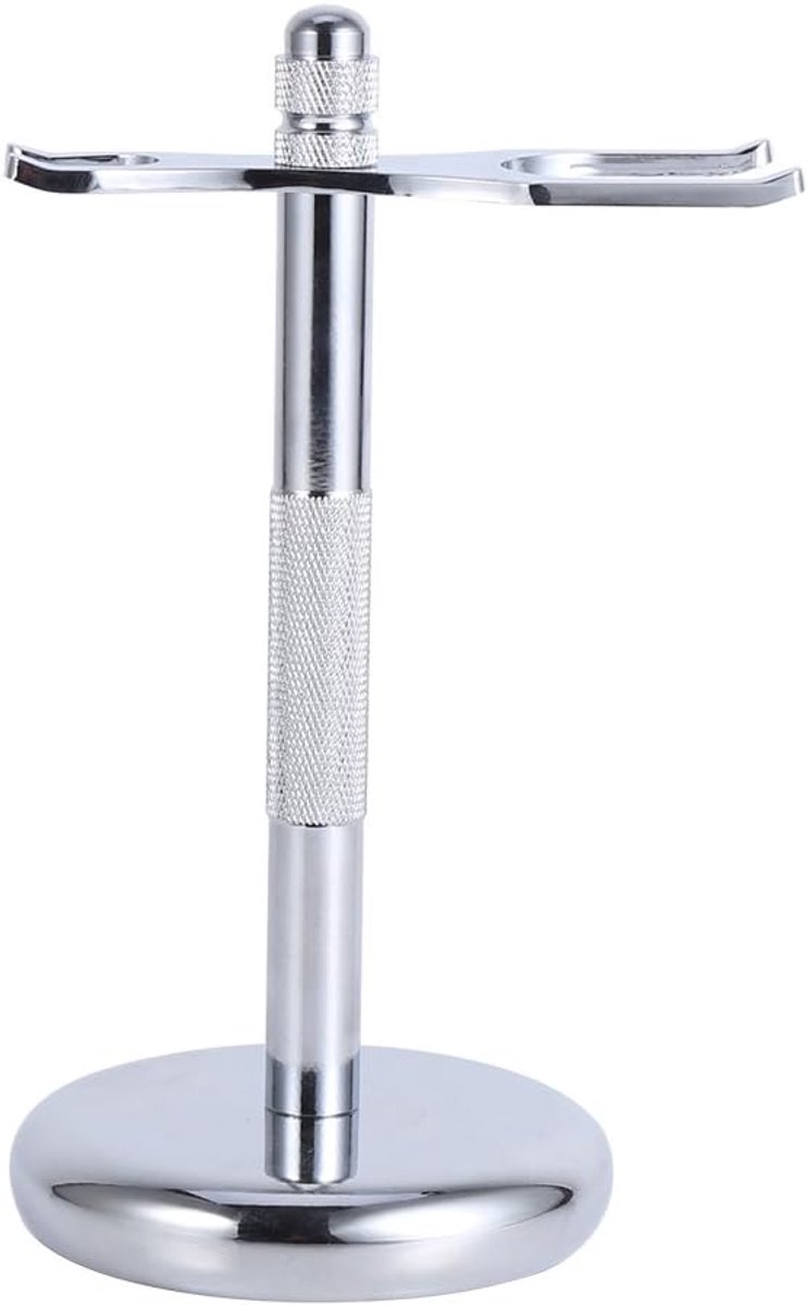 Scheerborstel standaard, legering scheergereedschap standaard rek frame scheermesborstels houder (3 #)